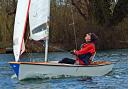 Charles Adams was a winner at Welwyn Garden City Sailing Club. Picture: VAL NEWTON