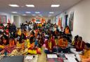 Hatfield's Hindu community gathered to chant the Sunderkand Path