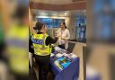 Residents were able to speak to the police about any issues worrying them and get advice to help protect themselves from crime