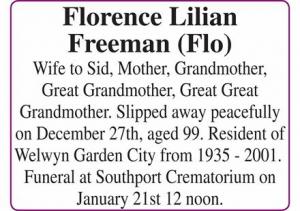Florence Freeman