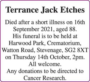 Terrance Jack Etches