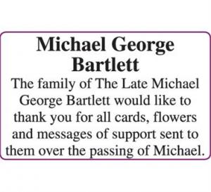 Michael George Bartlett