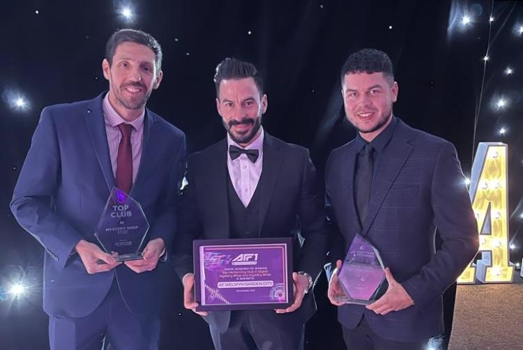 Welwyn Garden City based fitness club beats two hundred clubs to win awards