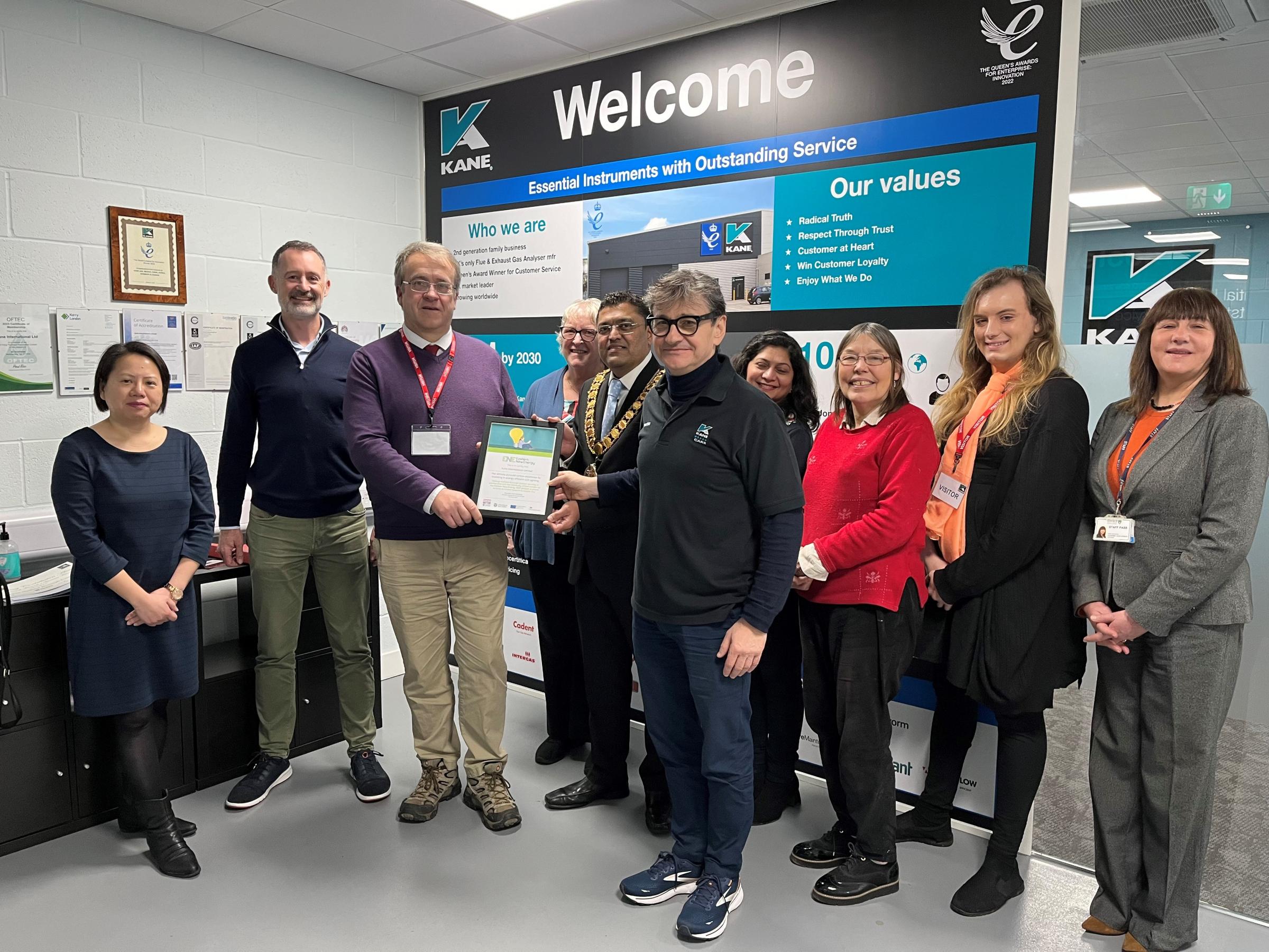 Welwyn Garden City: Kane International recognised for green initiative - Vimarsana News