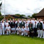 Shire Park Bowls Club (Tewin) hosted a match between Dennyside and the East Herts Bowls League.