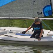 Angelo Hansen shows how to sail in light winds.