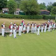 Hertfordshire took on Bedfordshire at Shire Park Bowls Club (Tewin).
