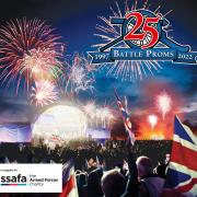 The quintessential Battle Proms firework finale will feature in the concert's 25th anniversary.