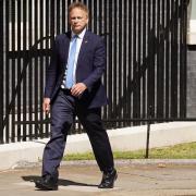 Transport secretary and Welwyn Hatfield MP Grant Shapps arrives at Number 10 Downing Street on July 10, 2022 - the day Boris Johnson announced his resignation plan