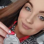 Gemma Child, 30, walked home from work one day and started to feel ill. She soon realised her left ear was bleeding and was the diagnosed with a rare benign paraganglioma tumour at the start of 2021.