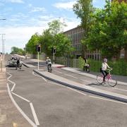 Welwyn Garden City’s town centre work underway for pedestrian and cycle improvements has encountered minor delays.