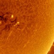 Solar flares photographed by Steve Heliczer