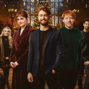 Harry Potter 20th Anniversary: Return to Hogwarts reunites Emma Watson, Daniel Radcliffe and Rupert Grint with fellow cast members. You can see it on Sky from New Year's Day.