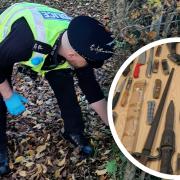 More than 500 knives have been seized across Hertfordshire as part of the amnesty, called Operation Sceptre