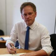 Grant Shapps signing the 17 June dated letter to the East and North Herts CCG CEO Beverley Flowers. Picture: Supplied.
