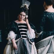 'You look like a badger!' Olivia Colman as Queen Anne and Rachel Weisz as Lady Sarah in the film The Favourite. Picture: Atsushi Nishijima / Twentieth Century Fox Film Corporation.