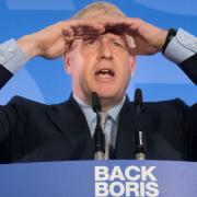 Boris Johnson during the launch of his campaign to become leader of the Conservative and Unionist Party and Prime Minister at the Sky Loft, Millbank Tower, Westminster.