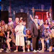 The cast of St Albans Musical Theatre Company's production of Our House at The Alban Arena. Picture: Simon Wallace / MeltingPot Pictures
