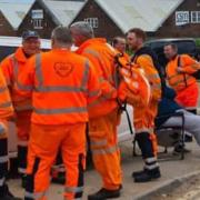 Refuse collectors staged a walkout over working conditions at a depot in Welwyn Garden City
