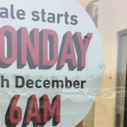The Next sale in-store starts on Monday, December 27, 2021 at 6am.