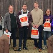 Welwyn Hatfield Labour Party before campaigning.
