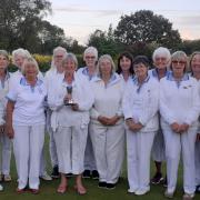 North Mymms Bowls Club's ladies won the 2021 Harvey Cup.