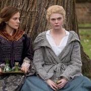 Marial (Phoebe Fox) and Catherine (Elle Fanning) in The Great