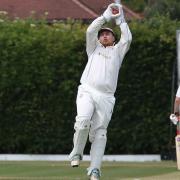Chris Palmer hit the winning run as Old Owens beat West Herts. Picture: DANNY LOO PHOTOGRAPHY