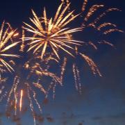Fireworks display. Picture: Alan Davies.