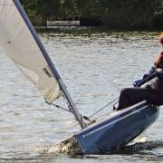 Annette Walter was the winner of both races at Welwyn Garden City Sailing Club.