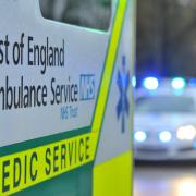 The East of England Ambulance Service confirmed the man passed away at the scene.