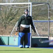 Dan Klinger pulled off a number of saves for Welwyn in their loss to St Albans.
