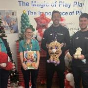Anytime Fitness Welwyn Garden City donates teddy bears to children in hospitals.