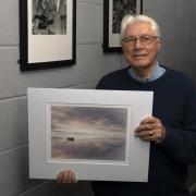Graham Coldrick with his winning Potters Bar and District Photographic Society print.