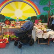 Donations received by SPARKLES to give to struggling families in the borough.