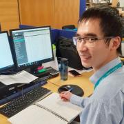 Adrian Wong turned his volunteer role within Isabel Hospice’s finance team into a full-time employed position.