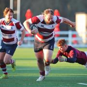 Rob Picken scored the winning try for Welwyn at Hackney. Picture: PETER SHORT
