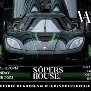 Sopers House to house Supercars and Caffeine event in Cuffley.