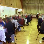 More than 100 Tewin residents attended the lunch.