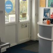 The reception area of Citizens Advice Welwyn Hatfield, which is here to help with your problems.