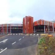 The ground floor of the new Campus West car park in Welwyn Garden City has now opened.