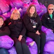 Slimming World members in Hatfield that donated to the charity clothing drive that helped raise around £27,000.