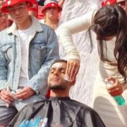 The company had previously cut the hair of a rapper during the FA Cup semi-final.