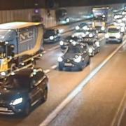 The incident has taken place between Junction 1 for the M25 and Junction 2 for Hatfield.