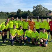 Welwyn Pegasus ladies earned their first ever win in the Beds & Herts League. Picture: WELWYN PEGASUS FC