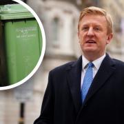 Oliver Dowden has hit out at plans to charge Hertsmere resident £50-per-year to use their green bins.