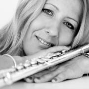 Melanie White is the principal flautist at the Hertfordshire Philharmonia Orchestra