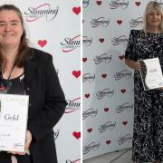 Slimming World reps Amy Jeffries and Julie Horrocks have been recognised for helping their communities with their goals