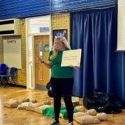 Mini First Aid and Savlon delivered a workshop at Waterside Academy
