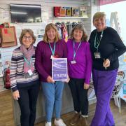 Isabel Hospice marked Purple Tuesday